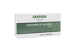 Granado 12 Supositórios de Glicerina