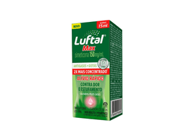 Luftal Max 150mg/mL Emulsão Oral (Gotas) Sabor Cereja - Frasco com 15mL
