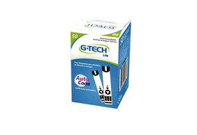 Tiras Reagentes para Glicemia Free Lite G-Tech com 50 Unidades