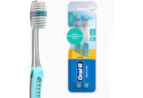Escova Dental Oral-B Indicator Plus Nº 35 Macia, 1 Unidade, Azul Kit 2 Unidades Escova Nº 35