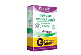Dipirona Monoidratada 500mg 30 comprimidos Prati Donaduzzi Genérico