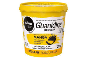 Creme Relaxante Capilar Salon Line Guanidina Óleo de Semente de Manga 218g