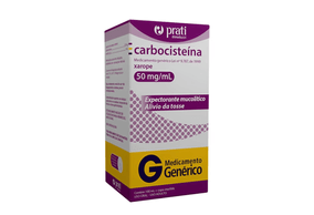 Carbocisteina Xarope 50mg/mL 100mL +Copo de Medida Genérico Prati Donaduzzi