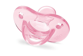 Chupeta Lillo Soft Calming 100% Silicone Simétrico T1 Rosa