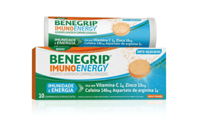Benegrip Imuno Energy Efervescente com 10 Comprimidos