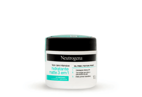 Creme Facial Neutrogena Face Care Intensive Hidratante Matte 3 em 1 com 100g