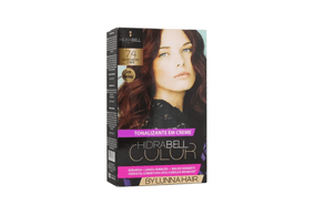 Tintura Hidrabell Color 7.43 Louro Médio Cobre Dourado 50g