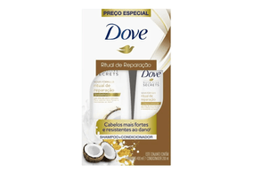 Kit Shampoo+Condicionador Dove Ritual Reparacao 400Ml+200Ml