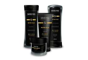 Kit Beleza Séotres Nutri Plus Shampoo 250ml + Condicionador 250ml + Máscara 270g + Leave-in  240g