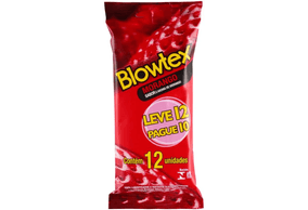 Preservativo Blowtex Aroma Morango Leve 12 Pague 10