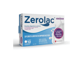 Zerolac 10000FCC 10 comprimidos mastigáveis
