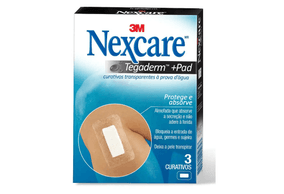 Curativo Nexcare Tegaderm à Prova D'Água 3 Unidades