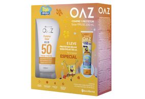 Kit Protetor Solar FPS50 200mL + Protetor Solar Infantil FPS60 125mL OAZ