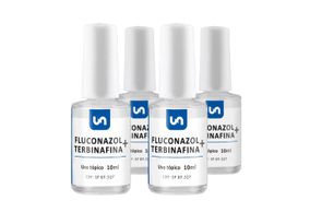 Kit 4 Fluconazol + Terbinafina esmalte