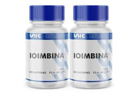 Kit 2 Ioimbina 5mg 60 caps