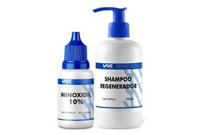 Minoxidil 10% 60ml Shampoo Regenerador 200ml