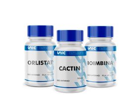 Cactin Drenagem Linfática e Ioimbine com Orlistat