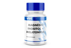 Magnésio  Inositol + Melatonina 30cáps