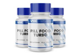 Kit 3 Pill Food Turbo 120 Cáps