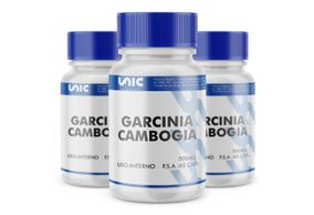Kit 3 Frascos de Garcinia cambogia 500mg 60caps