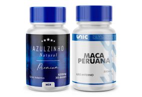 Azulzinho Natural + Maca Peruana  500Mg - 30 Doses