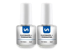 Kit 2 Fluconazol + Terbinafina esmalte  5ml