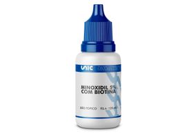 Minoxidil 5% com biotina 120ml