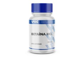 Betaina Hcl 300Mg - 90 Cápsulas