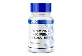 Vitamina E + Ioimbin + Long Jack - 30 Doses