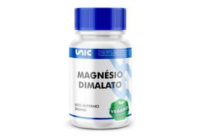 Magnésio dimalato 500mg 60 Cápsulas Vegan