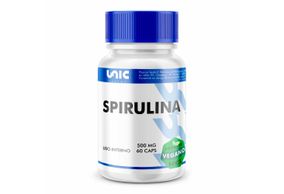Spirulina 500mg 60 Cápsulas Vegan