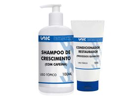 Kit Capilar- Shampoo 100ml e Condicionador 100g  ( Restaurador mais crescimento)