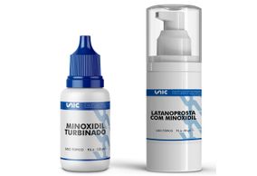 Minoxidil turbinado 120ml + Latanoprosta 50ml