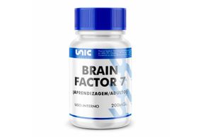 Brain factor 7 - Aprendizagem 200mg -  60Cáps
