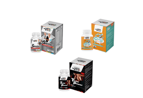Kit Senior II PenseVita Senior + Colageno tipo II + Testo Power com 60 cápsulas cada