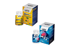 Kit Relax Total PenseVita Calm Vit 500mg + Cloreto de Magnésio PA com 60 cápsulas cada