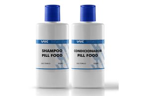 Kit Shampoo + Condicionador Pill Food - 200Ml (Cada)