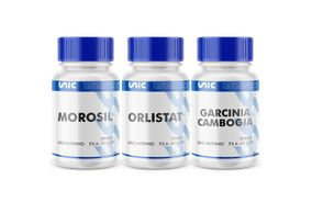 Kit Morosil, Garcinia e Orlistat 120mg