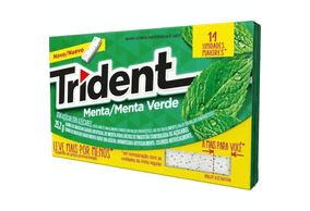 Chiclete Trident Menta 25,2g