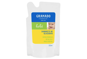 Sabonete Líquido Granado Bebe Glicerina Refil 250Ml