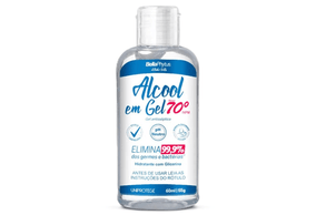 Álcool em gel 70% uniprotege frasco 55g