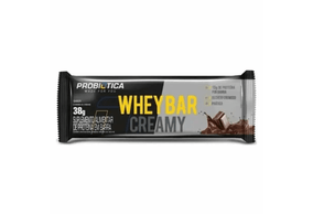 Barra de Proteína Whey Bar Creamy Probiótica Cookies e Cream 38g