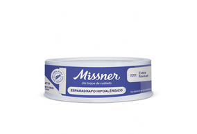 Esparadrapo Missner Impermeável Branco Hipoalérgico 1,2cmx4,5m Sem Latex