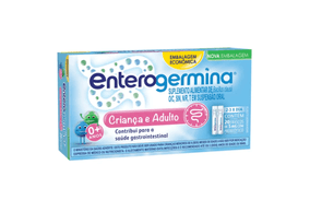 Probiótico Enterogermina 20 frascos de 5ml - Tamanho Família