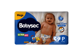 Fralda Babysec Galinha Pintadinha Ultrasec P 42 Unidades