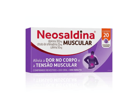 Neosaldina Muscular com 20 comprimidos