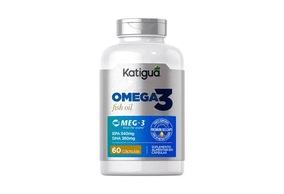 Ômega 3 EPA 450mg + DHA 360mg Katiguá 60 Cápsulas