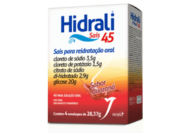 Hidrali Sais Sabor Guaraná 4 Envelopes
