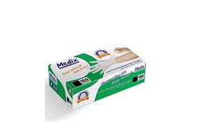 Luva de Latex para Procedimento Sem Pó Tamanho M 100 Unidades