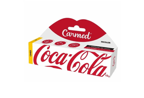 Carmed Creme Hidratante Protetor Labial Coca Cola Incolor 10g
